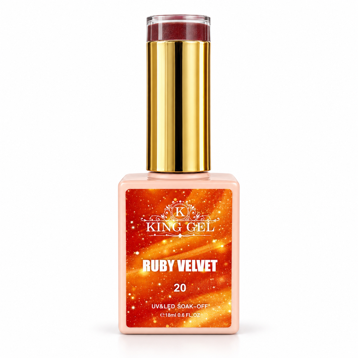 KingGel Ruby Velvet Cateyes 18 mL bottle