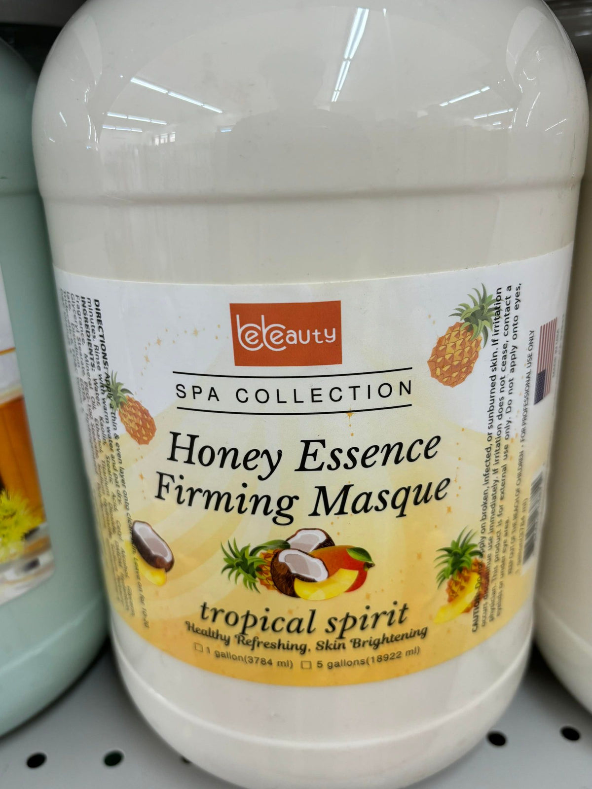 BeBeauty Honey Sugar Scrub, Marine Mask or Mineral Salt – 1 Gallon