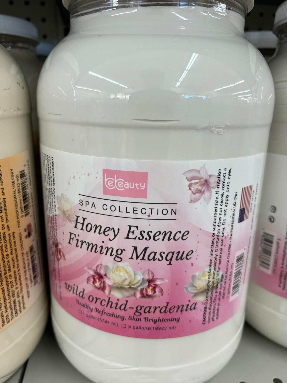 BeBeauty Honey Sugar Scrub, Marine Mask or Mineral Salt – 1 Gallon