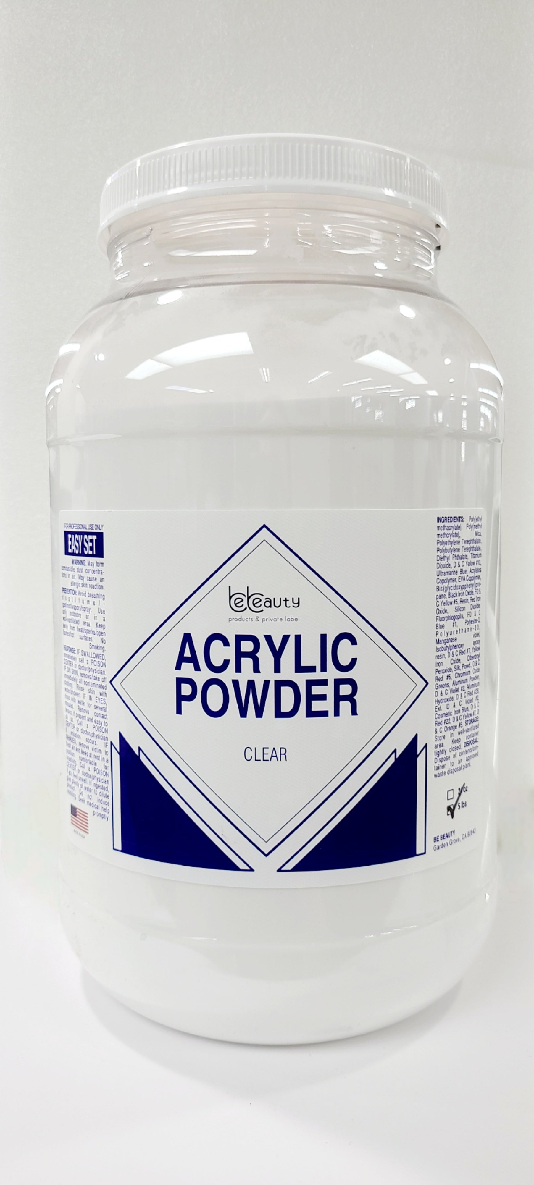 Acrylic Powder BeBeauty 5ibs