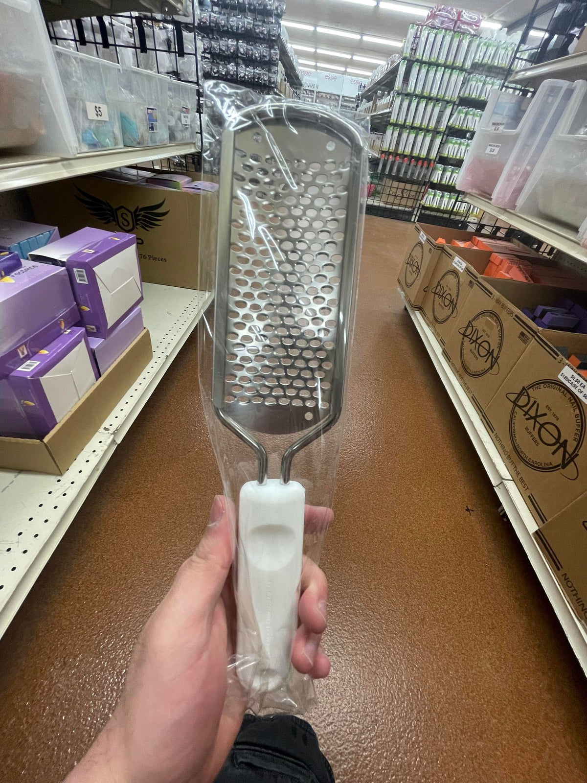 Pedicure Rasps - White or Brown Handle
