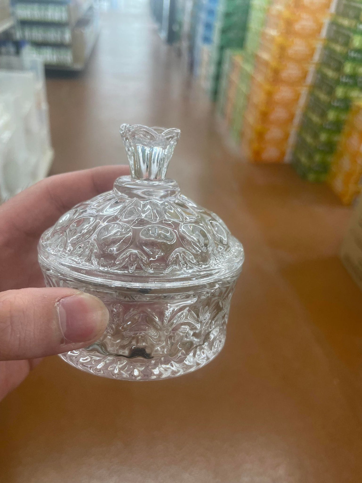 Empty Glass Liquid Cups & Powder Jars