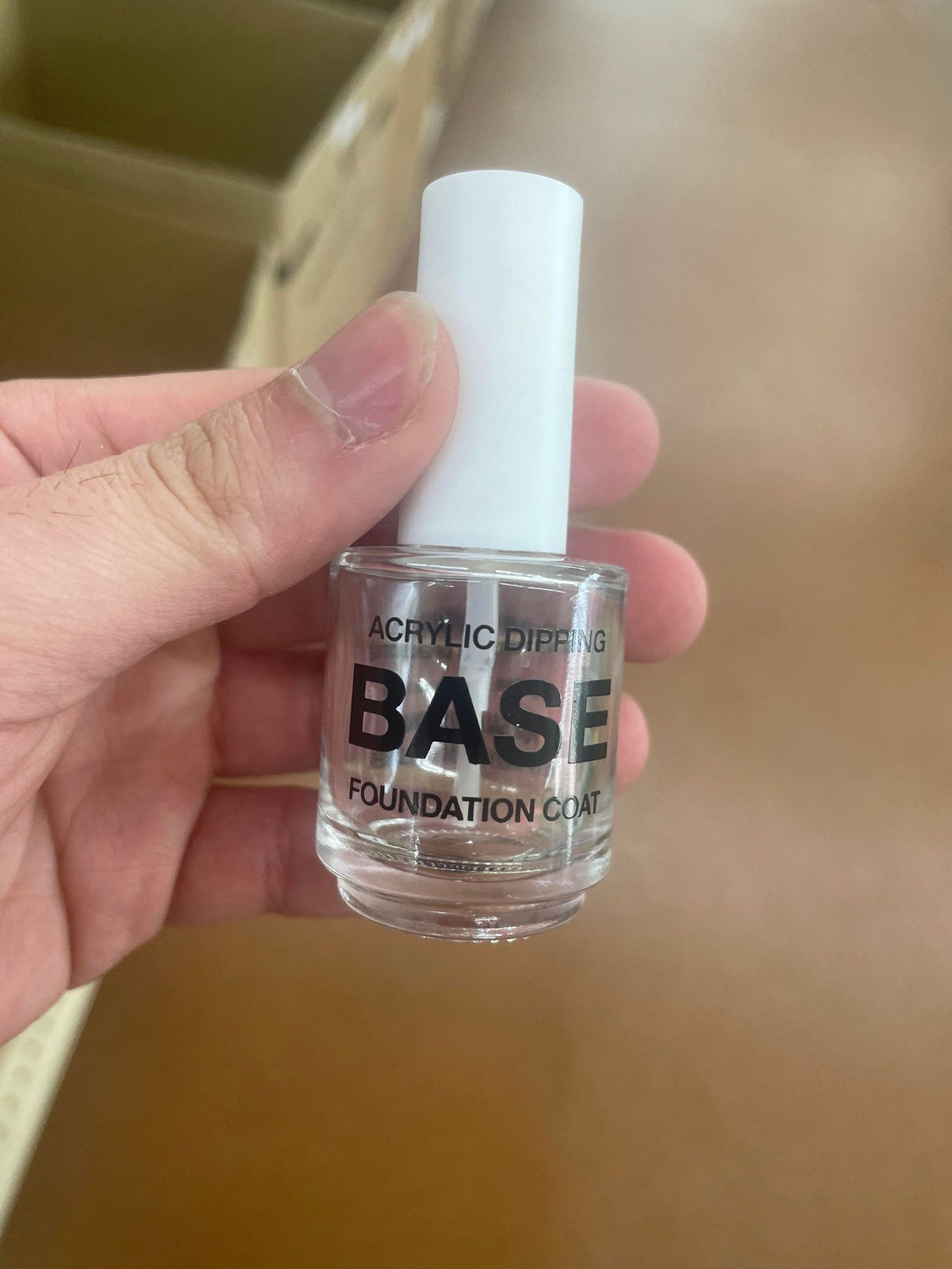 Empty Glass Bottles for Nail Products