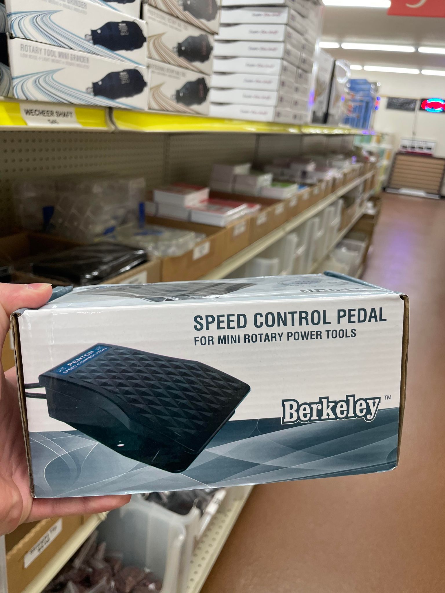 Foot Pedal, Flex Shaft, For Rotary Drill