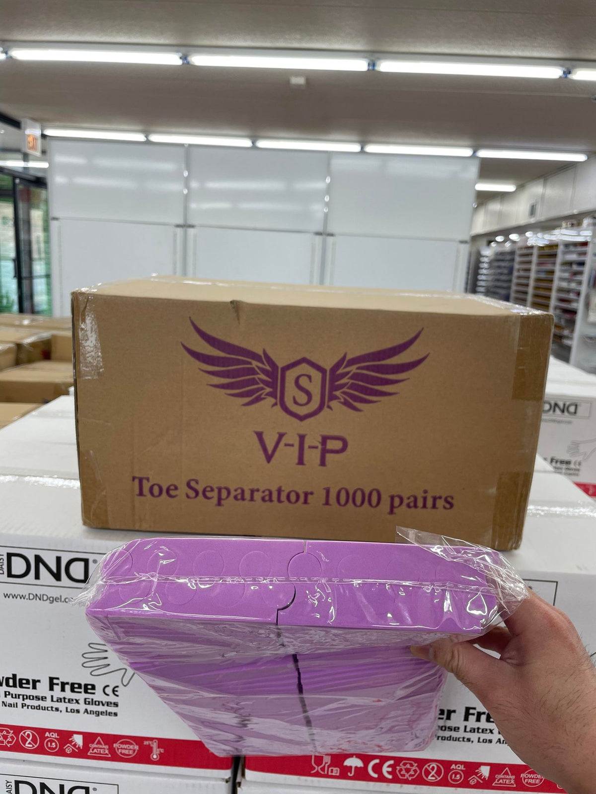 Disposable Pedicure Toe Separators - VIP or PE