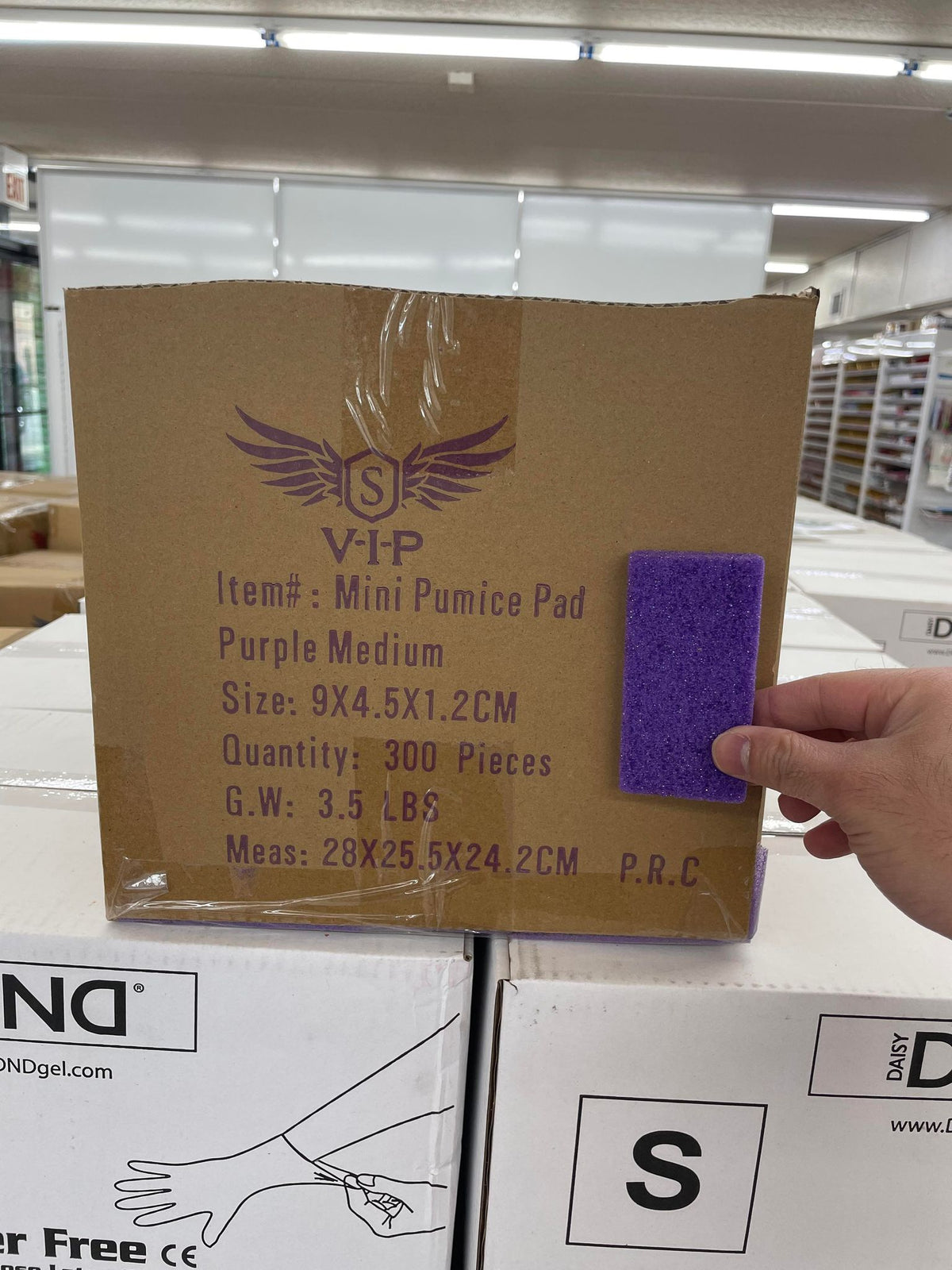Disposable Pumice Bars - Purple or Blue
