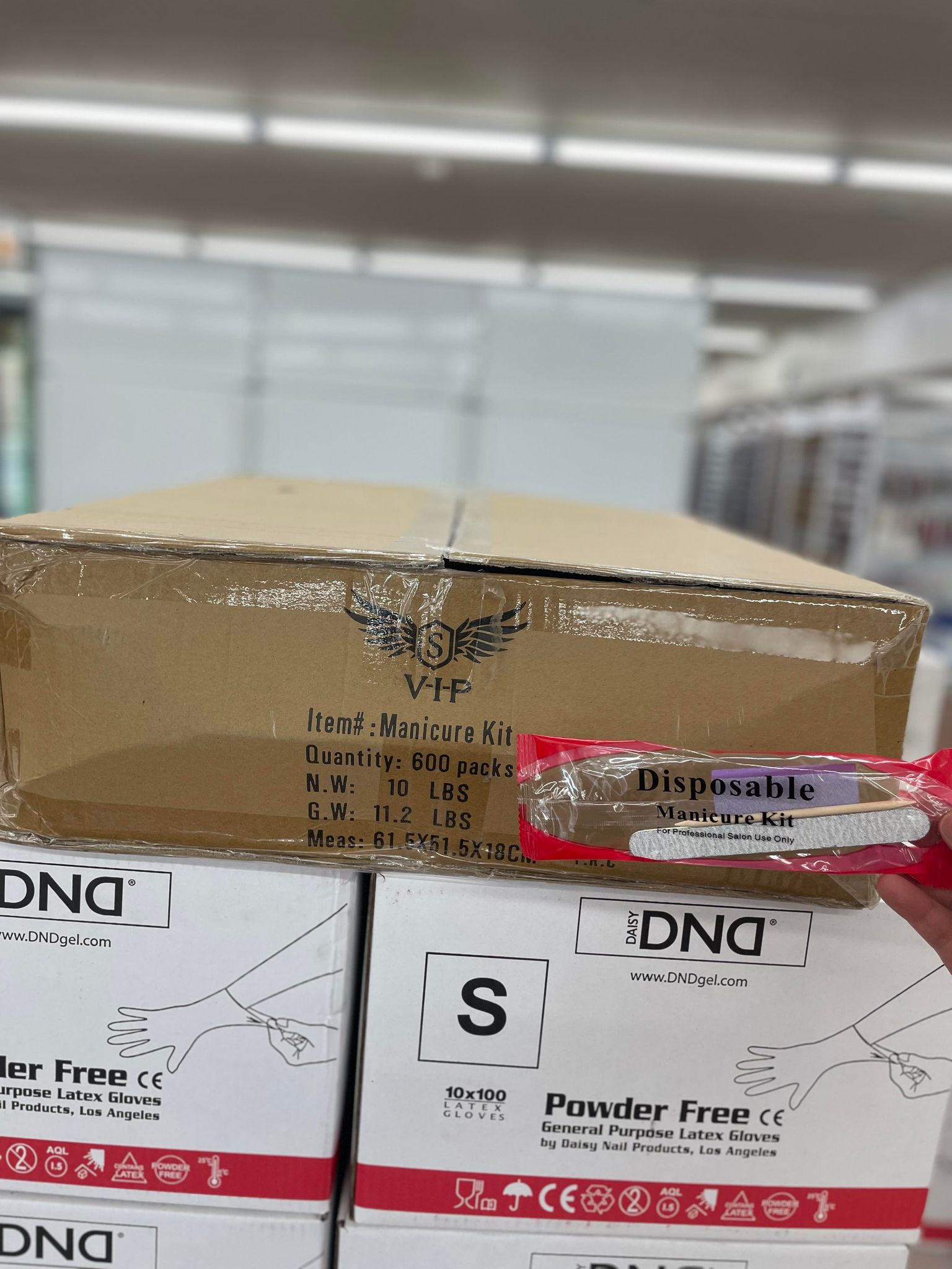 Disposable Manicure Kit 3in1 - 600pc/ case