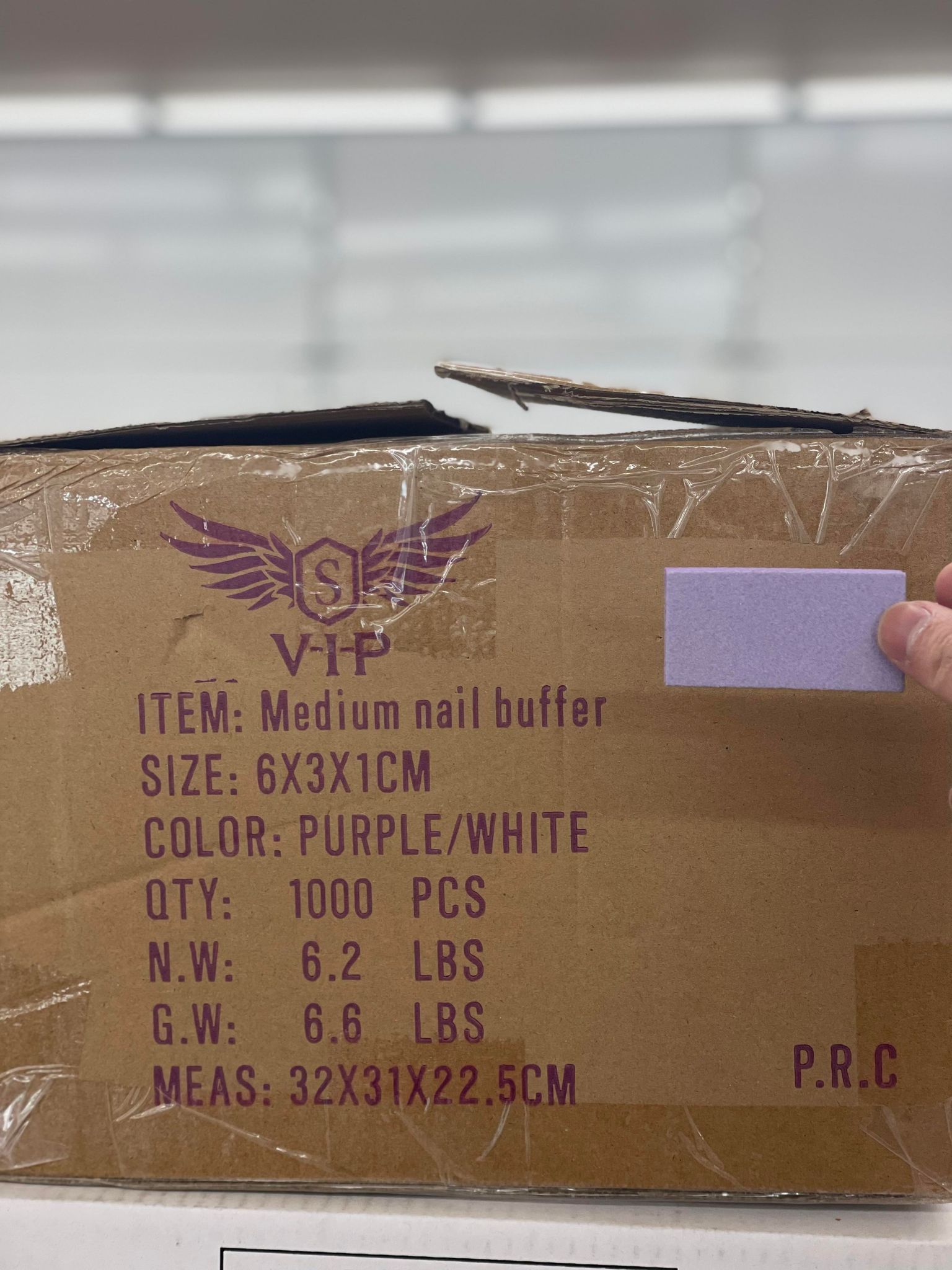 Disposable Mini Buffer ( medium size) 1000pc / case