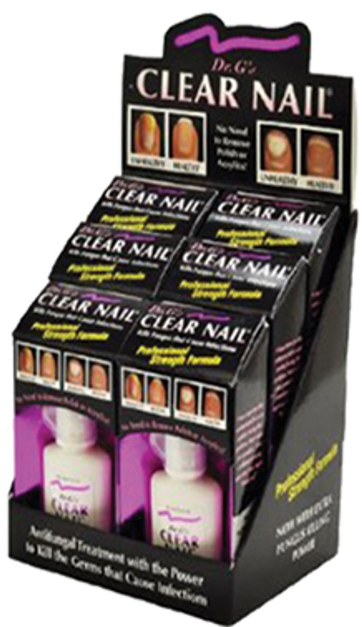 Dr. G's Clear Nail - Box of 6