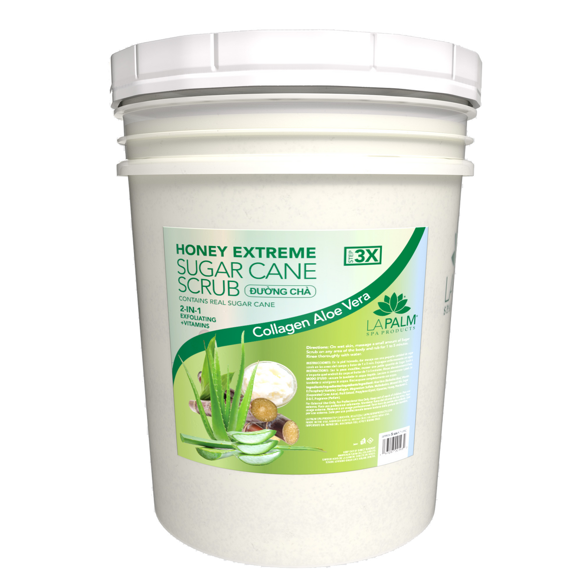 LaPalm Extreme Sugar Scrub Bucket (5 gallons)
