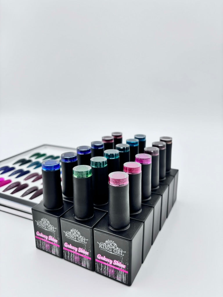 18 Colors Galaxy Shine Collection - KingGel Brand