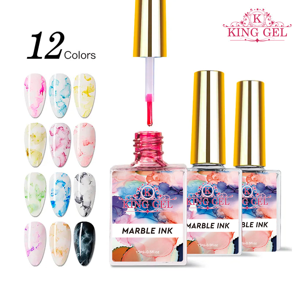 KingGel Marble Ink Collection 1-12