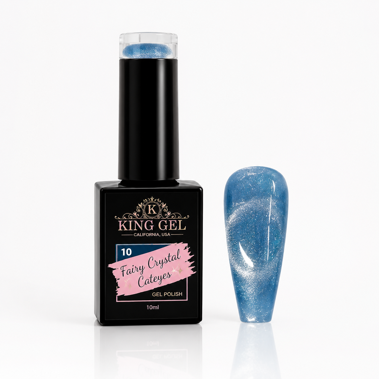 24 colors Fairy Crystal Cateyes Collection - KingGel Brand