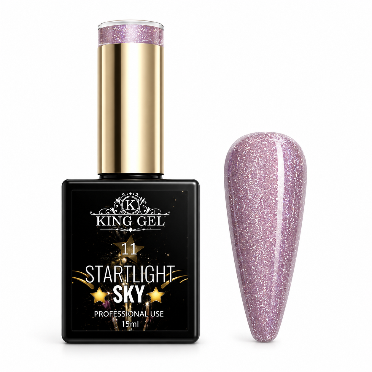 60 Gel Colors Starlight Sky gel Collection - KingGel Brand