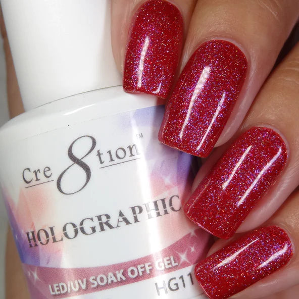 Cre8tion Holographic gel 1-18