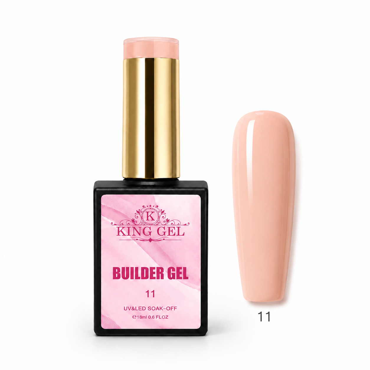 72 colors Hema Free Builder Gel Collection - KingGel