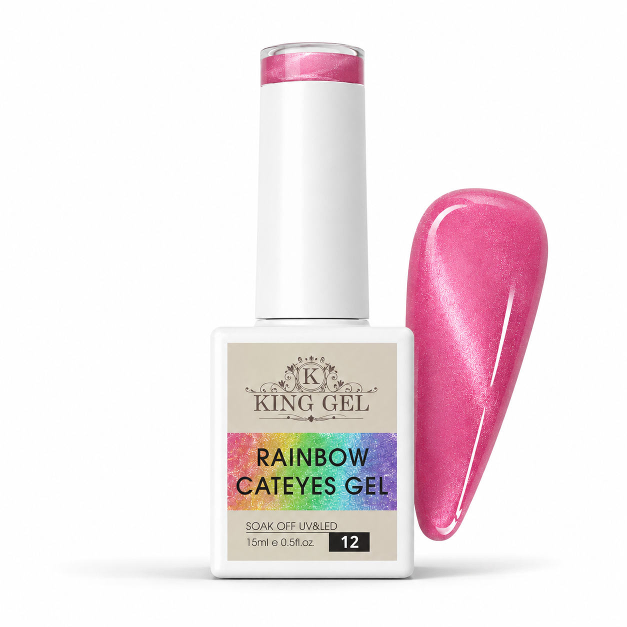 48 colors Rainbow Cateyes Collection - KingGel