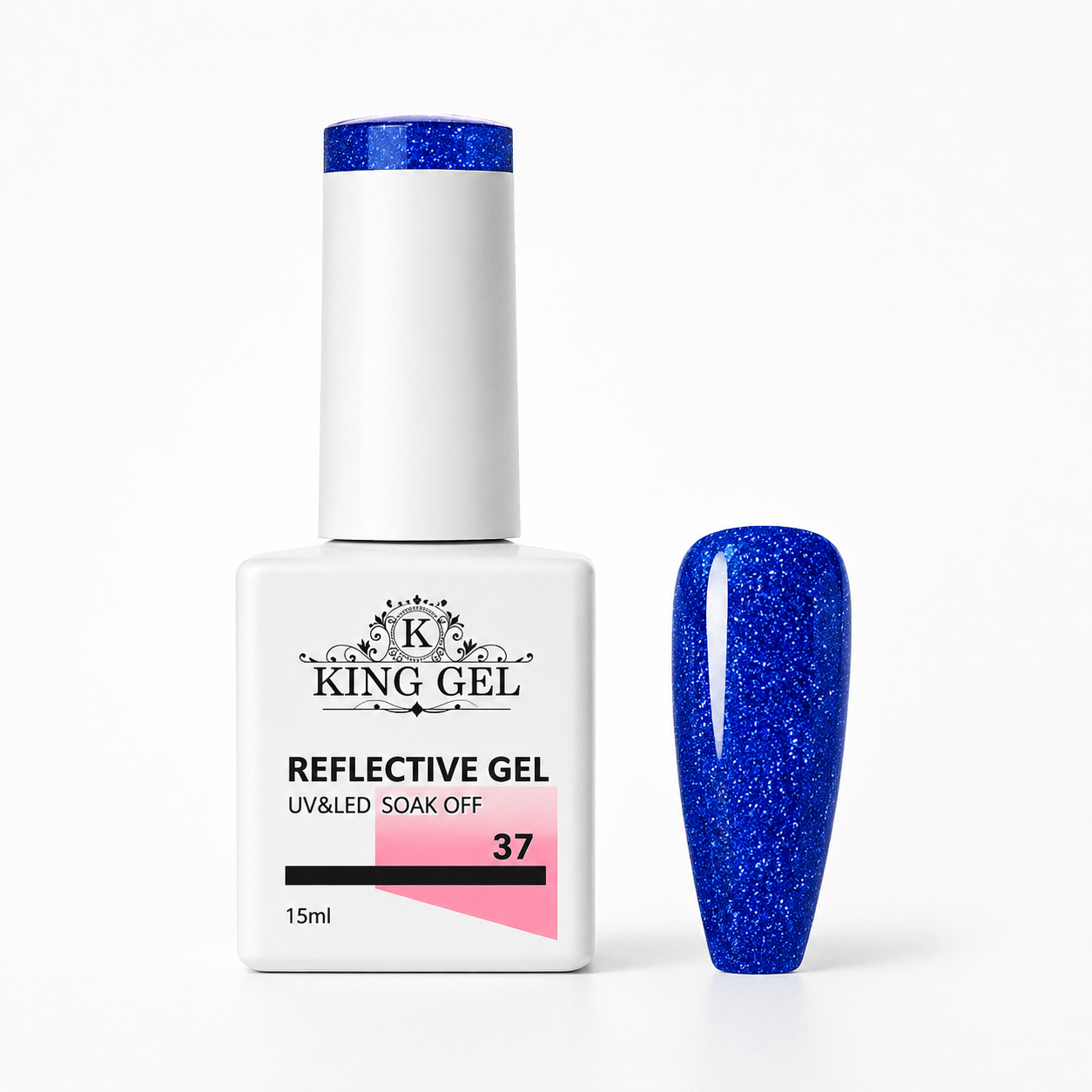 60 colors Reflective gel Collection - KingGel Brand