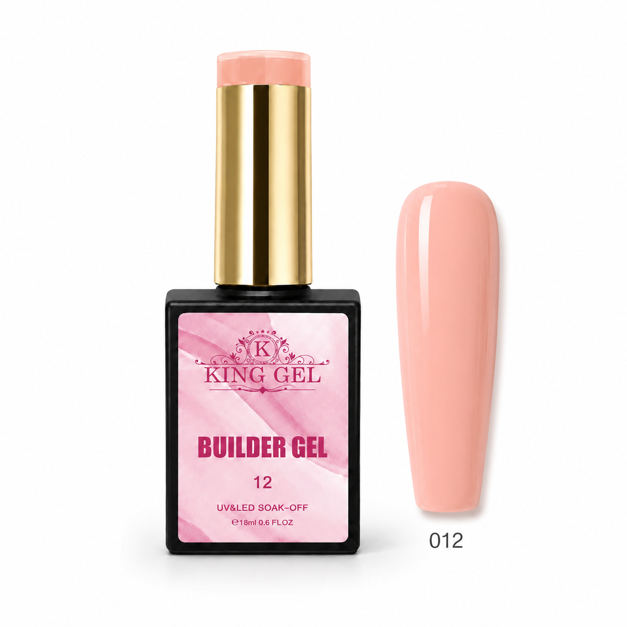 72 colors Hema Free Builder Gel Collection - KingGel