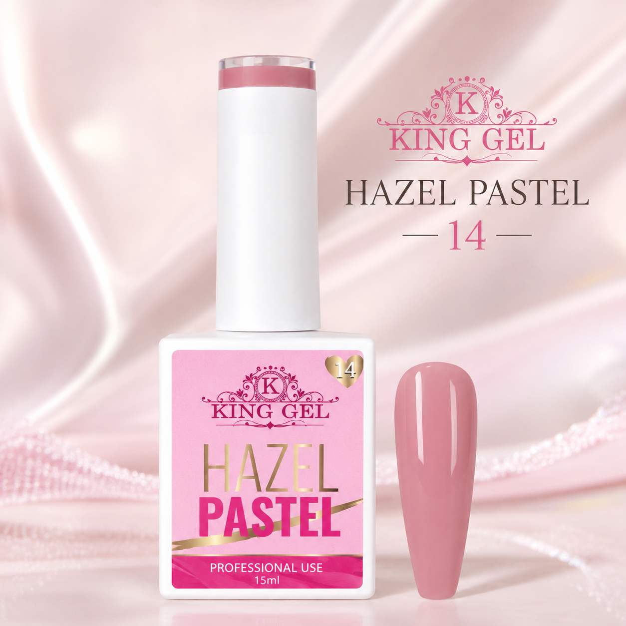 48 Gel Colors Hazel Pastel Collection - KingGel