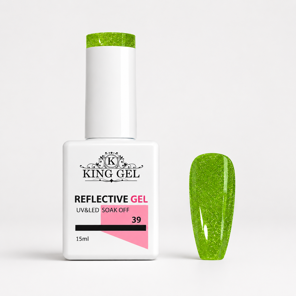 60 colors Reflective gel Collection - KingGel Brand