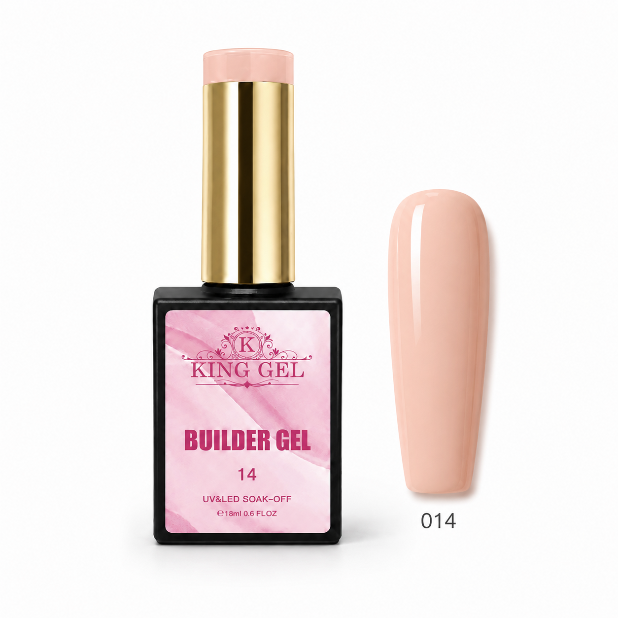 72 colors Hema Free Builder Gel Collection - KingGel