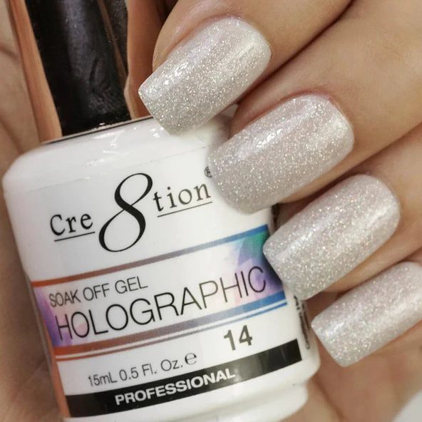 Cre8tion Holographic gel 1-18