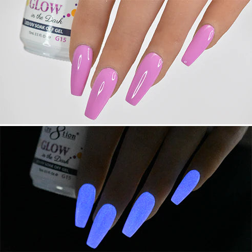 Cre8tion Glow in the Dark Soak Off Gel G01 - G24