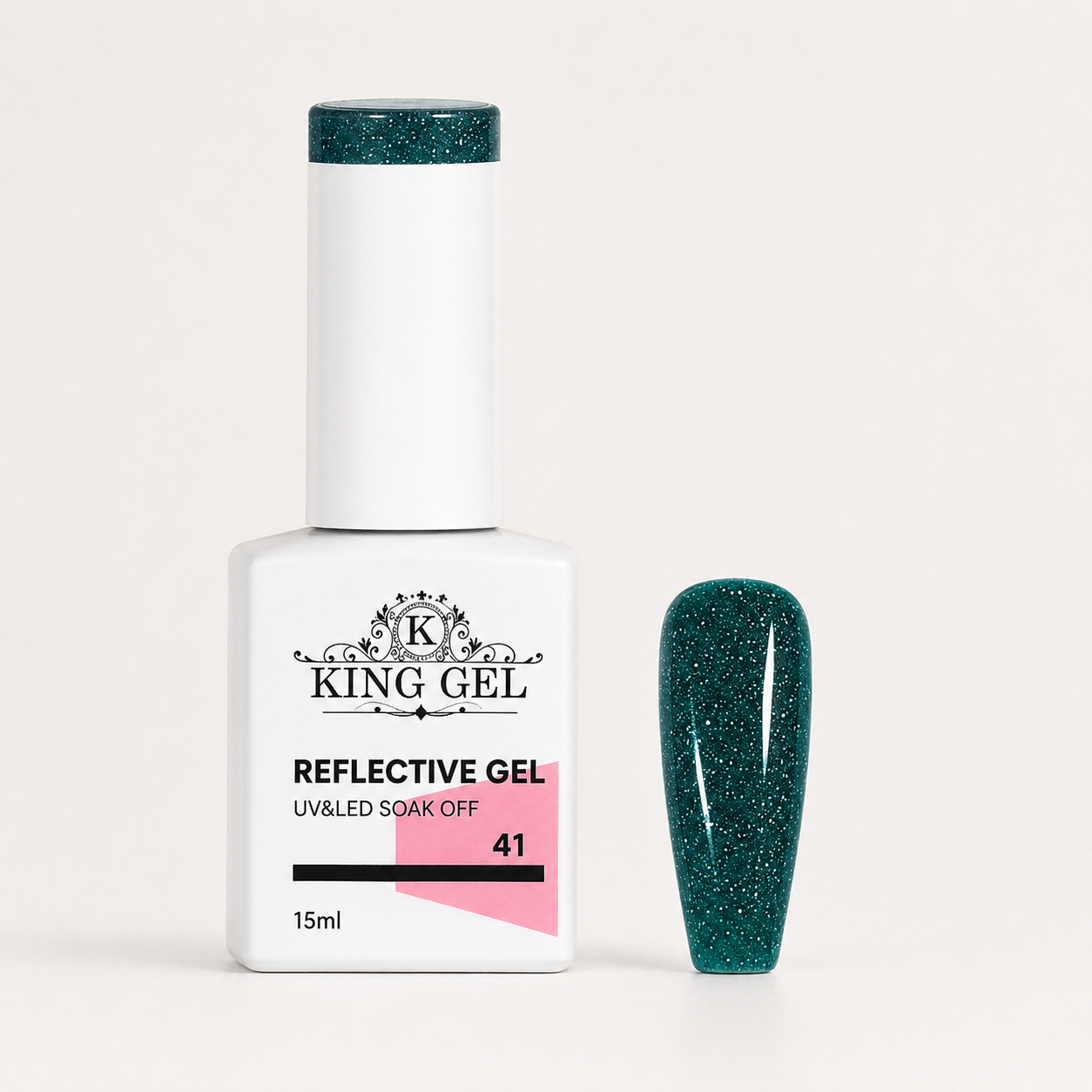 60 colors Reflective gel Collection - KingGel Brand