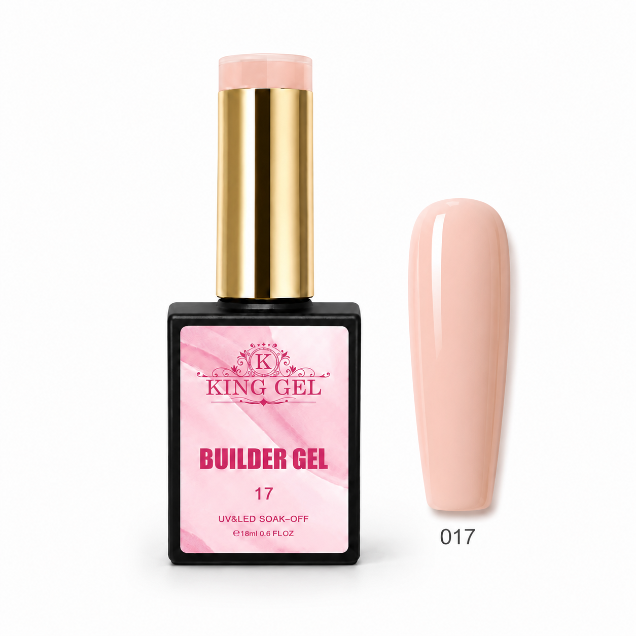 72 colors Hema Free Builder Gel Collection - KingGel
