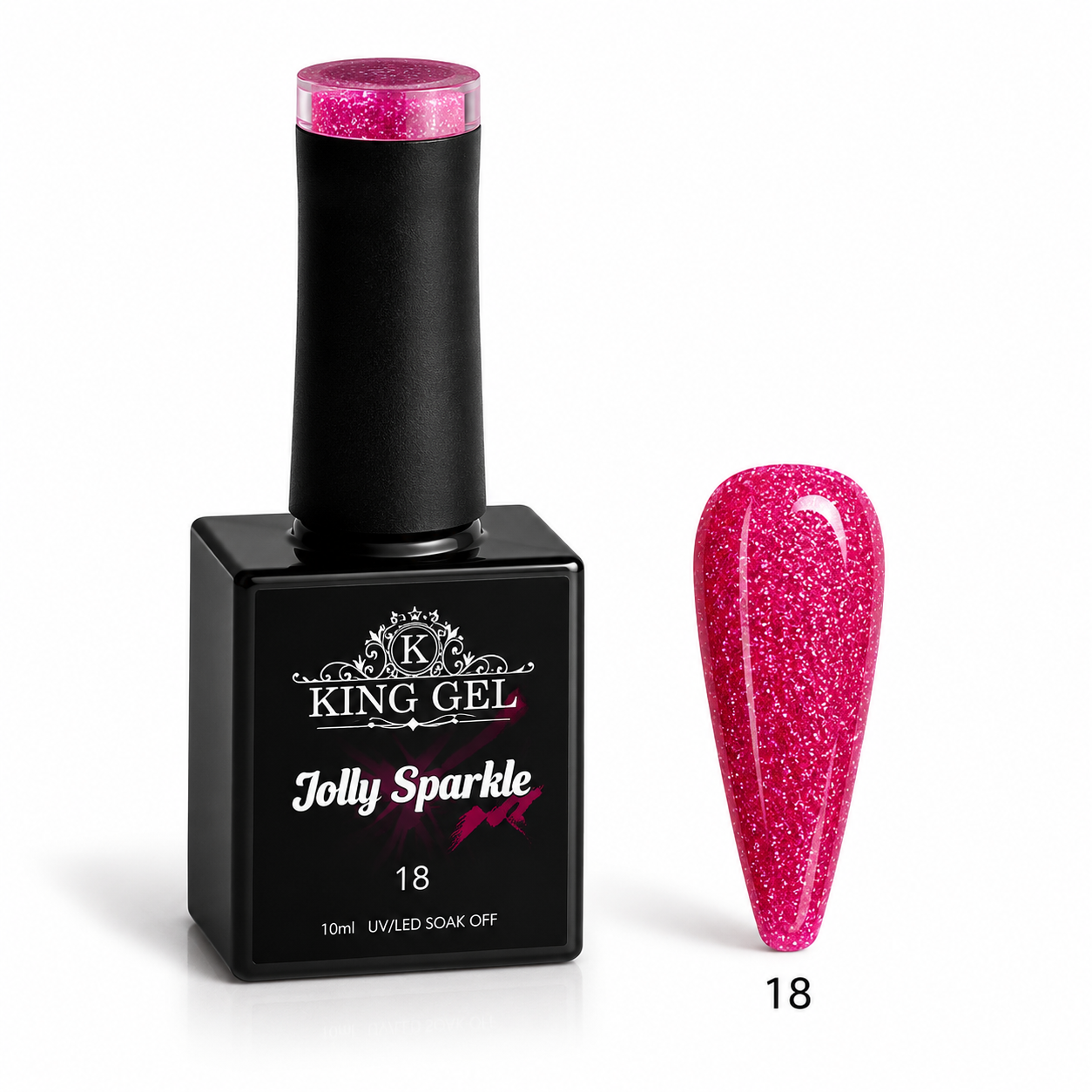 48 colors Jolly Sparkle Collection - KingGel