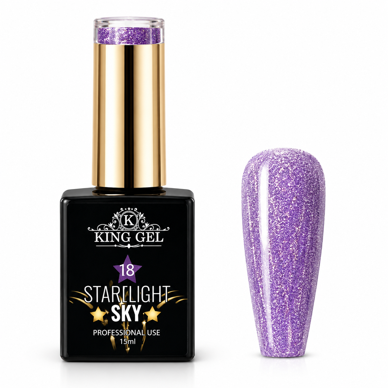 60 Gel Colors Starlight Sky gel Collection - KingGel Brand