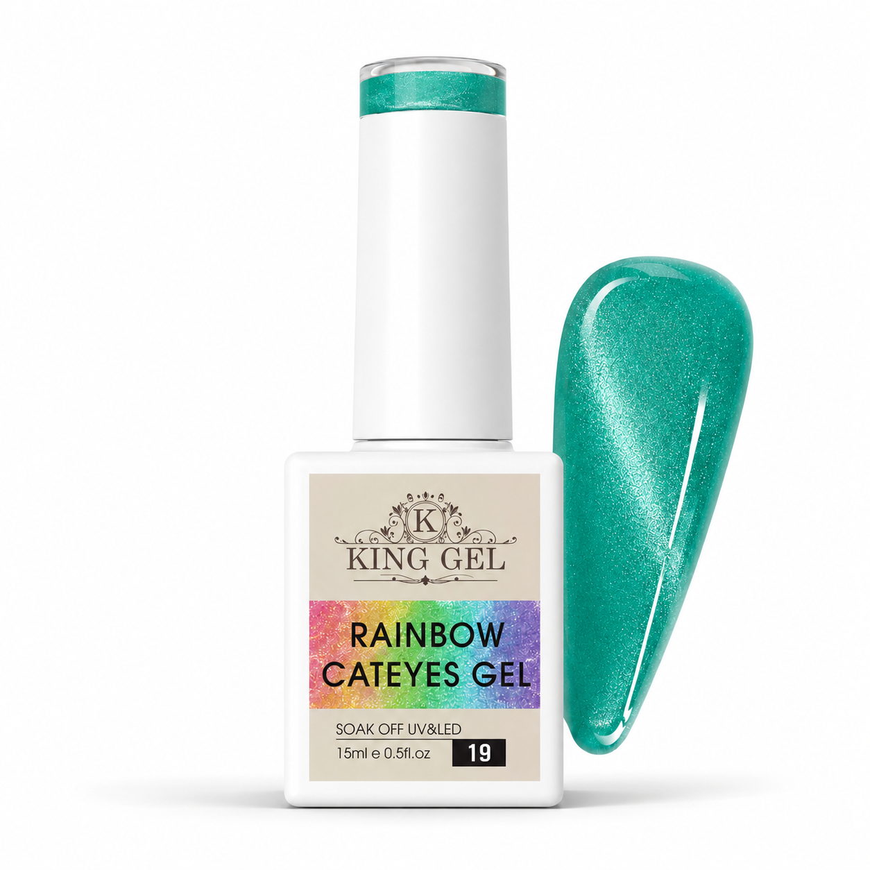 48 colors Rainbow Cateyes Collection - KingGel