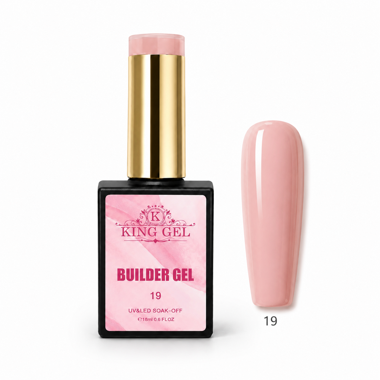 72 colors Hema Free Builder Gel Collection - KingGel