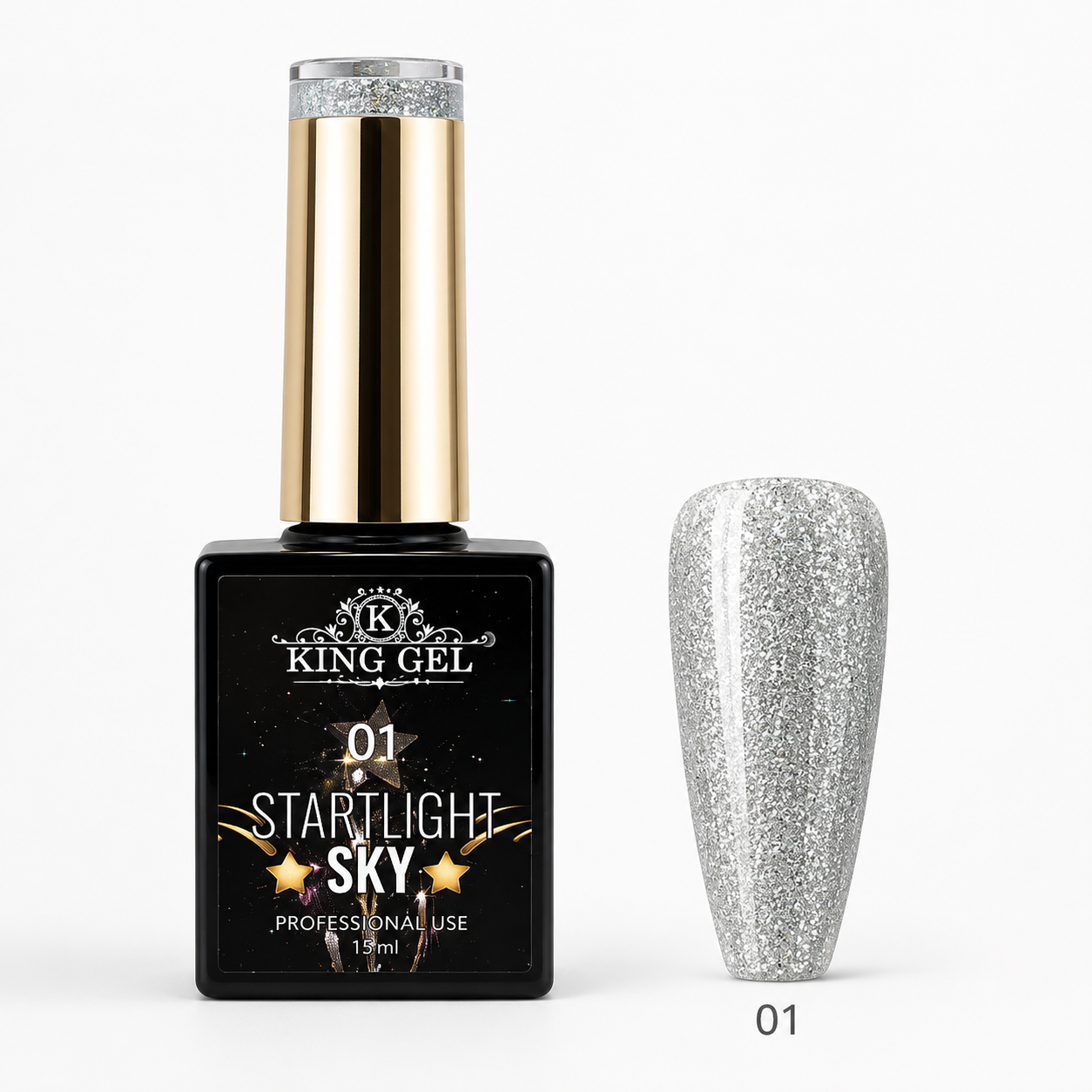 60 Gel Colors Starlight Sky gel Collection - KingGel Brand