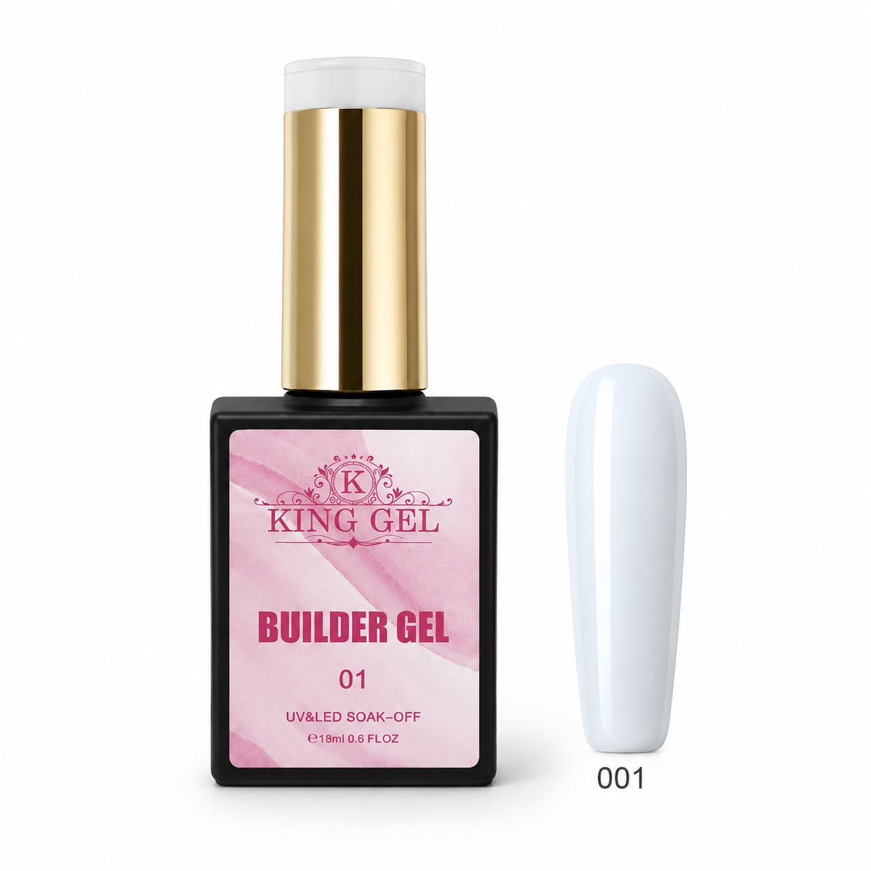 72 colors Hema Free Builder Gel Collection - KingGel