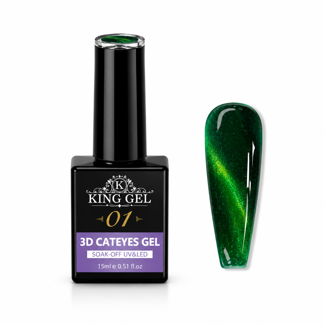 48 colors 3D Cateyes Collection - KingGel