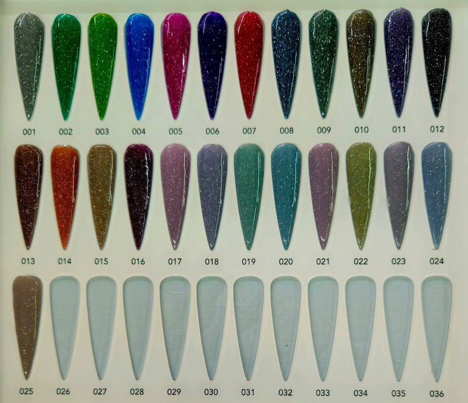 25 colors Reflective Gel Collection - KingGel Brand