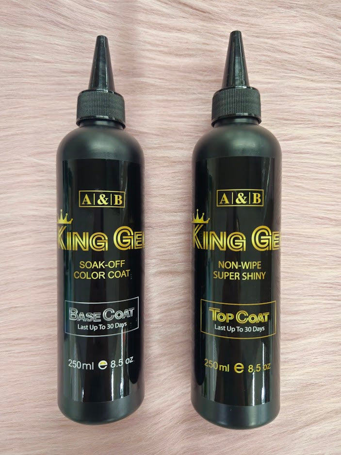 KingGel 8oz Base Coat / Top Coat Refill