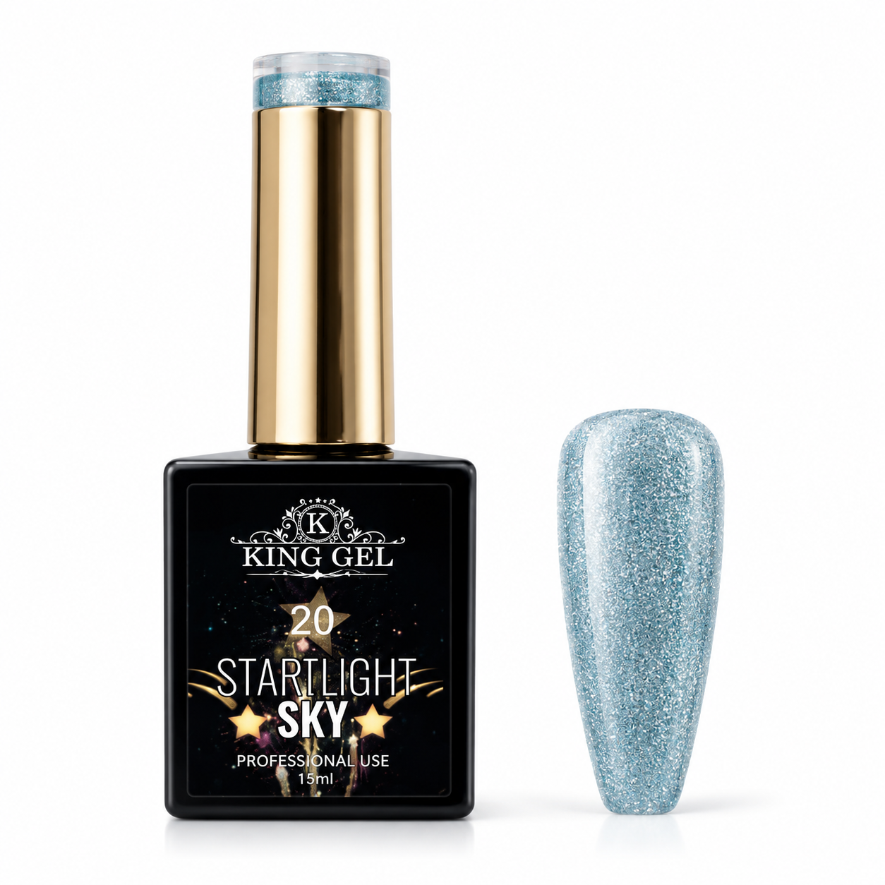 60 Gel Colors Starlight Sky gel Collection - KingGel Brand