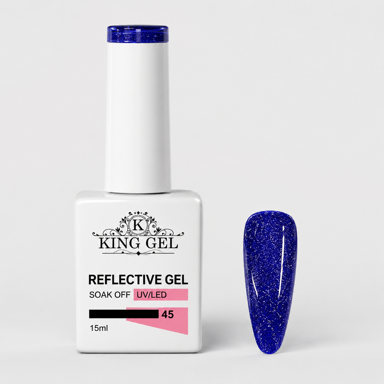 60 colors Reflective gel Collection - KingGel Brand