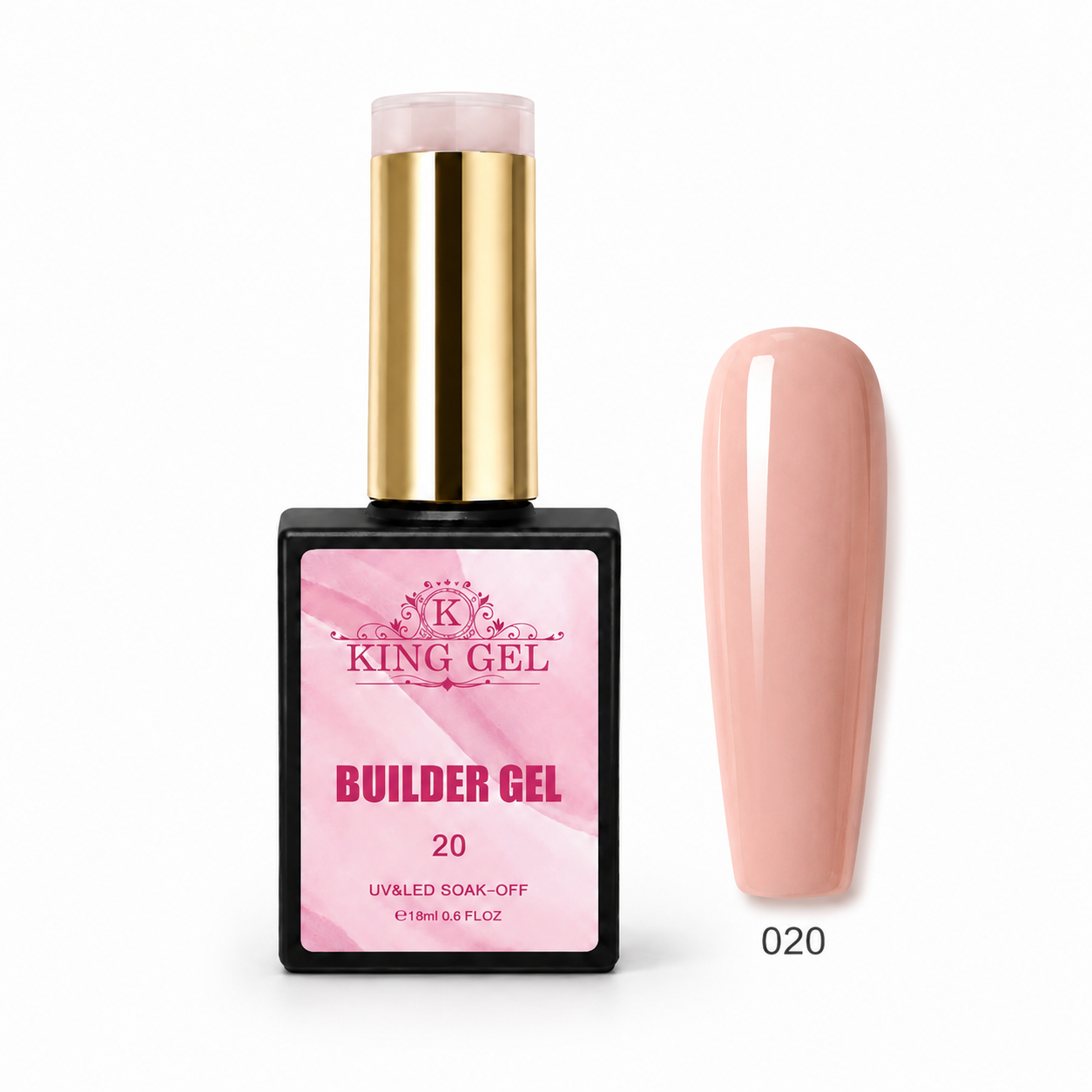 72 colors Hema Free Builder Gel Collection - KingGel