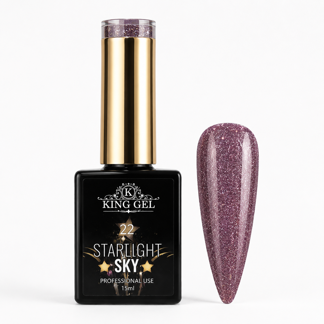 60 Gel Colors Starlight Sky gel Collection - KingGel Brand