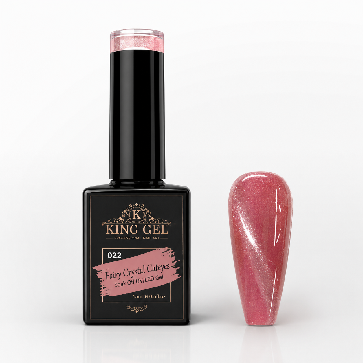 24 colors Fairy Crystal Cateyes Collection - KingGel Brand