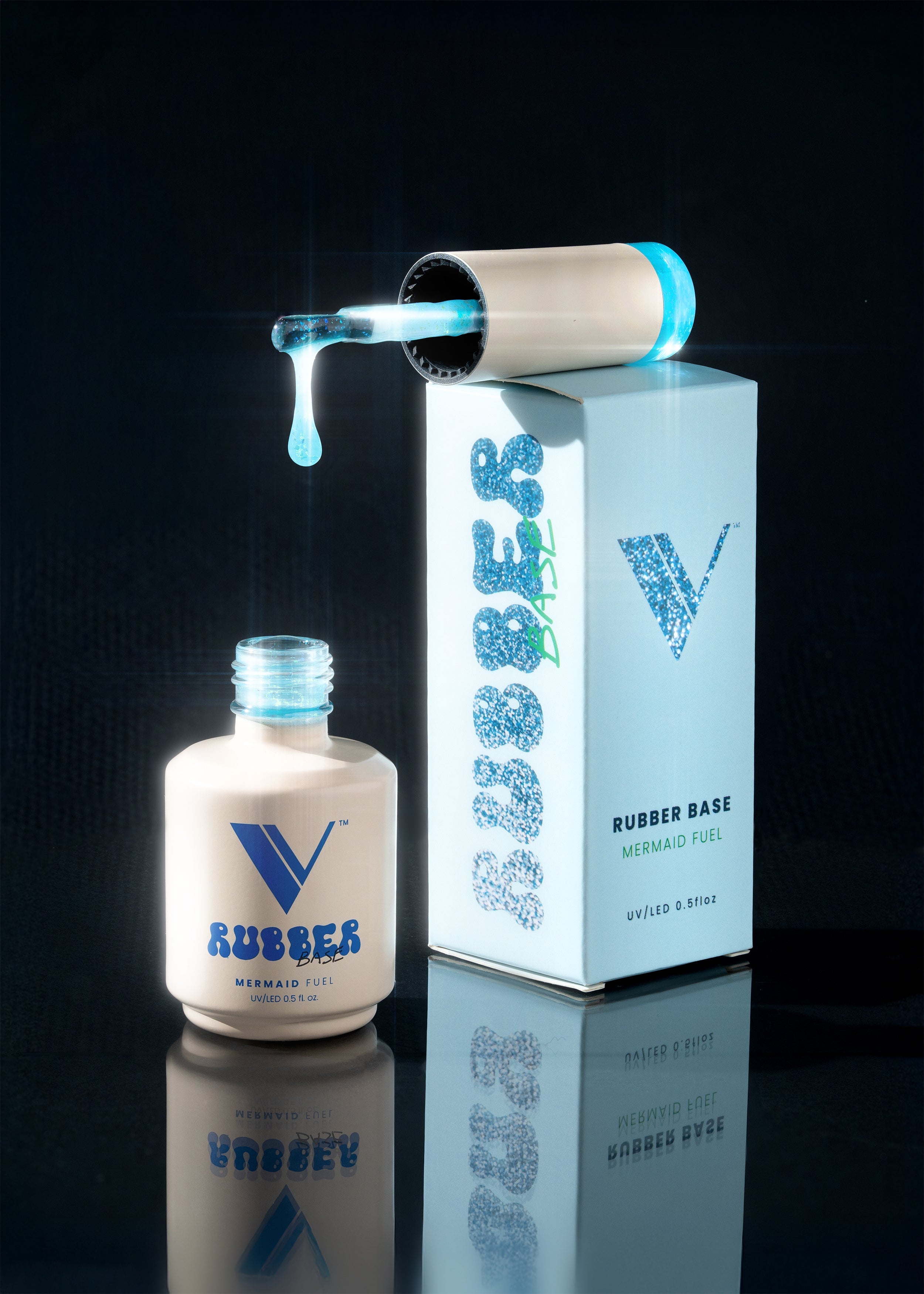 V Beauty Pure Rubber Base Gel - 24 Colors - #23 - Mermaid Fuel