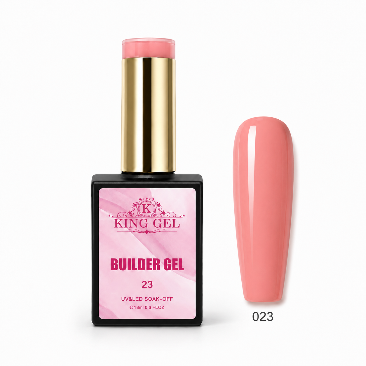 72 colors Hema Free Builder Gel Collection - KingGel