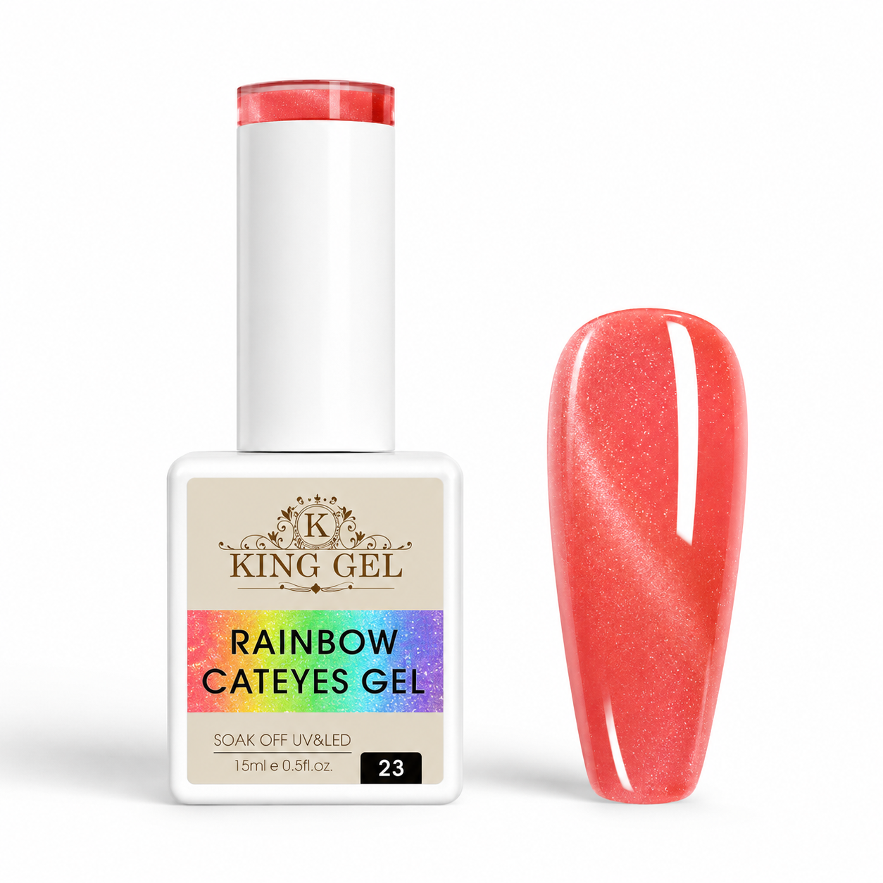 48 colors Rainbow Cateyes Collection - KingGel