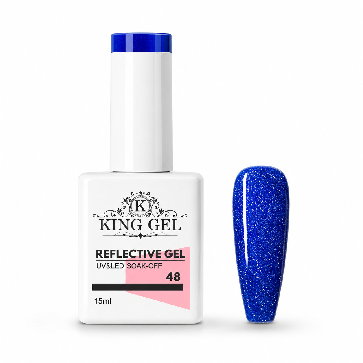 60 colors Reflective gel Collection - KingGel Brand