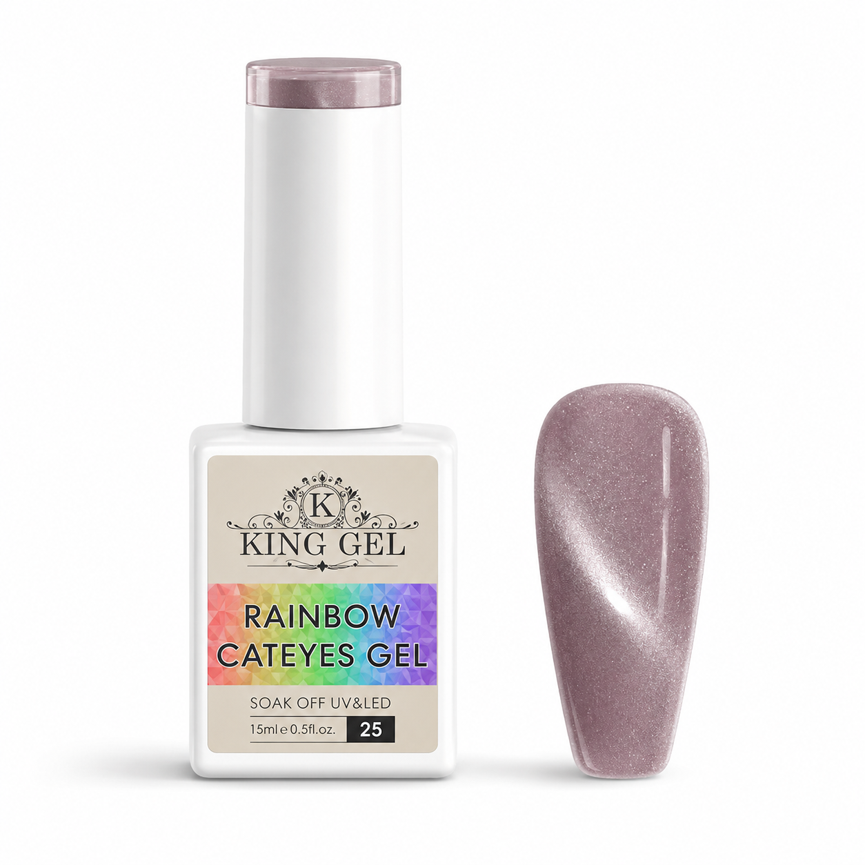 48 colors Rainbow Cateyes Collection - KingGel