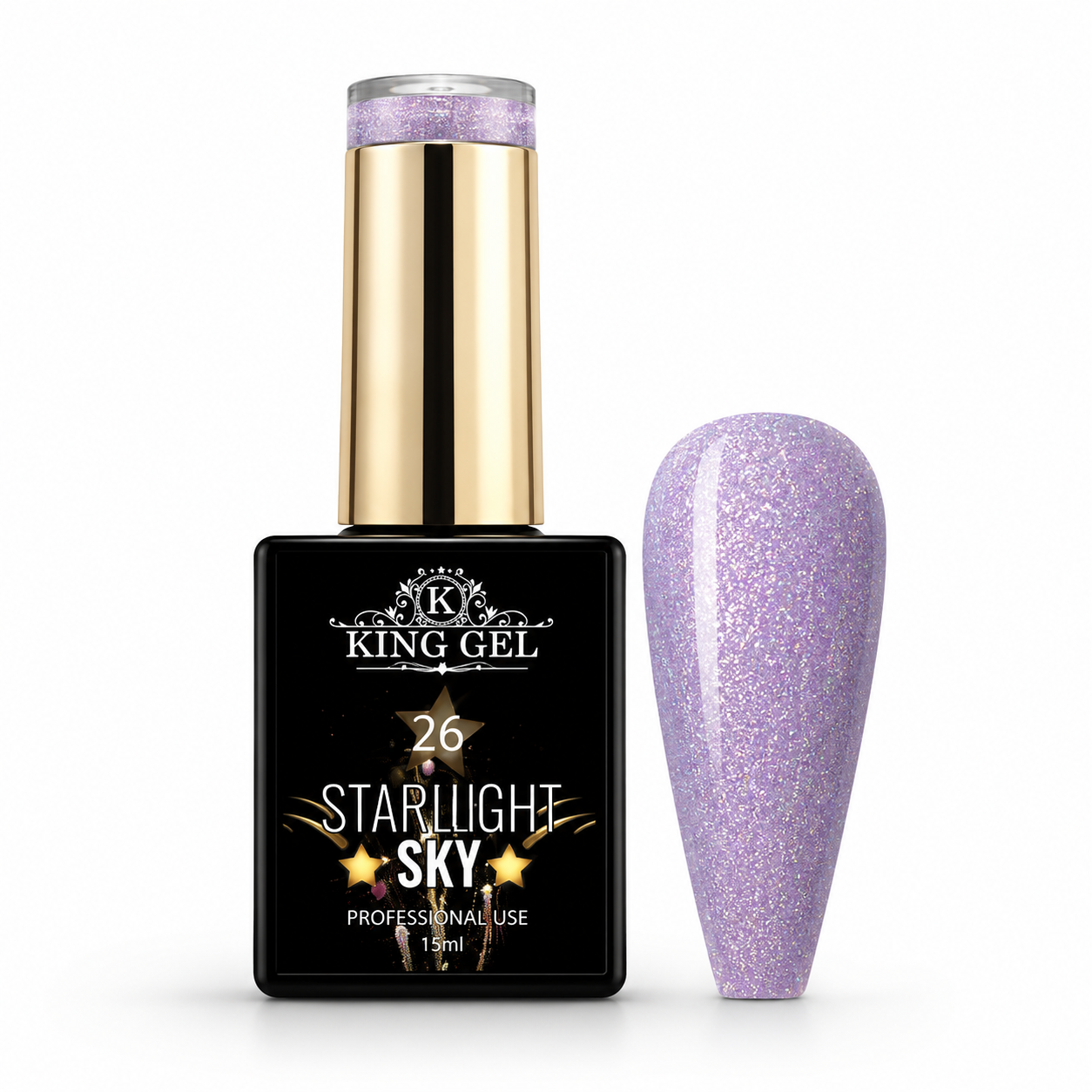 60 Gel Colors Starlight Sky gel Collection - KingGel Brand
